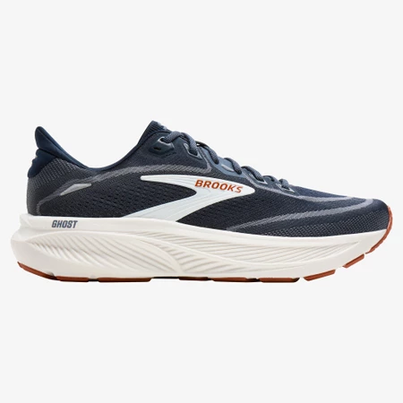 Brooks Ghost 18 in Navy/Red