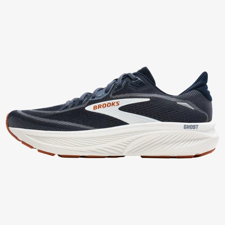 Brooks Ghost 18 in Navy/Red