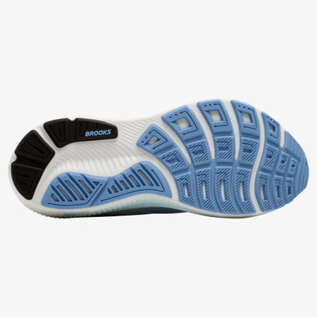 Brooks Ghost 18 in White/Blue