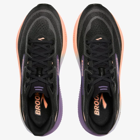 Brooks Ghost 18 in Black/Peach