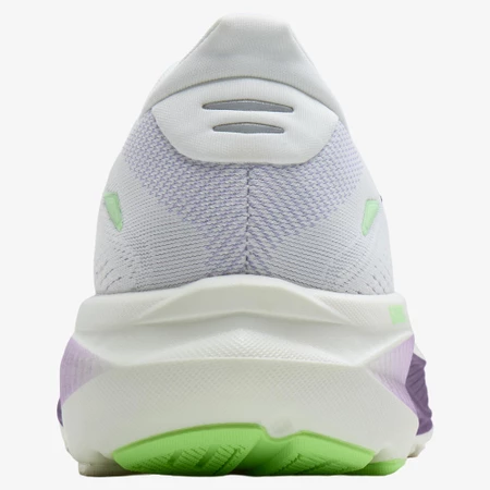 Brooks Ghost 18 in White/Purple