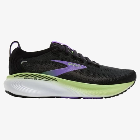 Brooks Adrenaline GTS 25 in Black Pearl/Purple