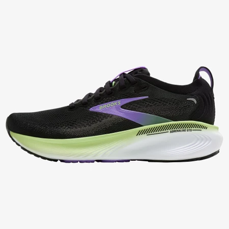 Brooks Adrenaline GTS 25 in Black Pearl/Purple