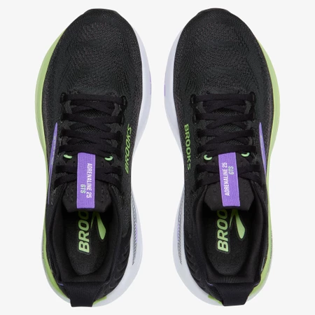 Brooks Adrenaline GTS 25 in Black Pearl/Purple