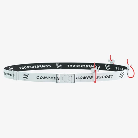 Compressport Race Belt in White