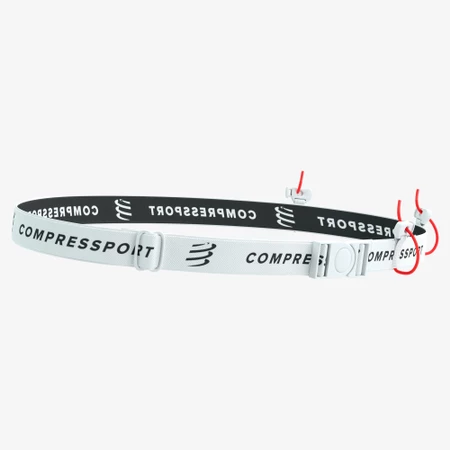 Compressport Race Belt in White