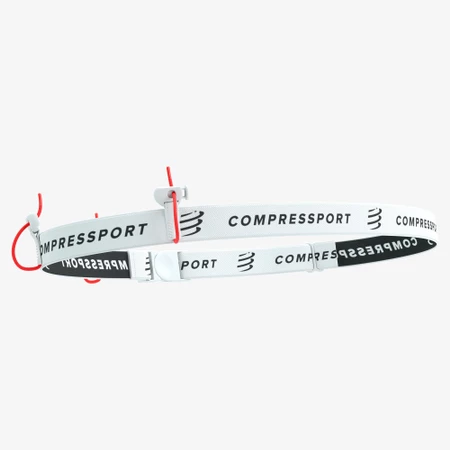 Compressport Race Belt in White