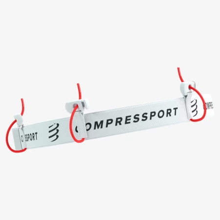 Compressport Race Belt in White