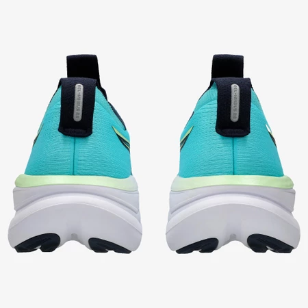 Asics Gel Nimbus 28 in Blue/Yellow