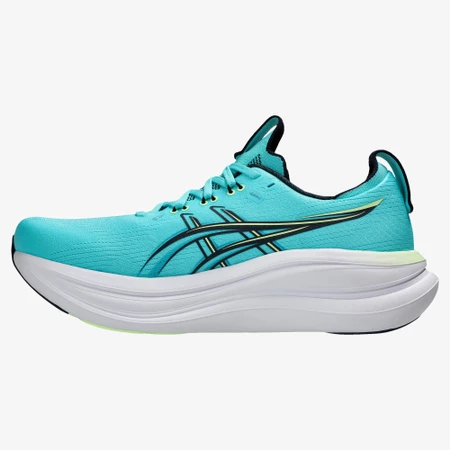 Asics Gel Nimbus 28 in Blue/Yellow