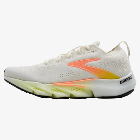 Brooks Glycerin Flex in White/Peach