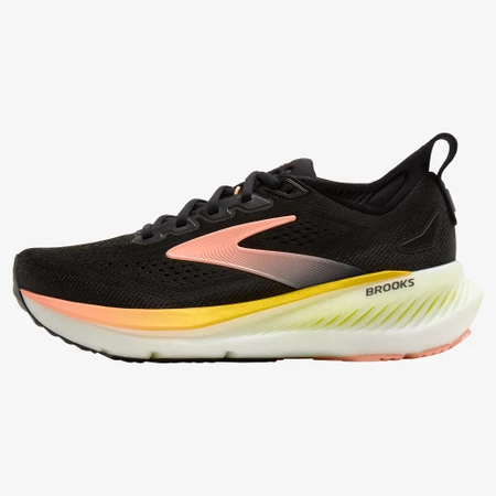 Brooks Glycerin 23 in Black/Peach
