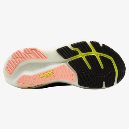 Brooks Glycerin 23 in Black/Peach