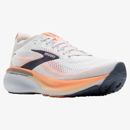 Brooks Adrenaline GTS 25 in Oyster/Peach