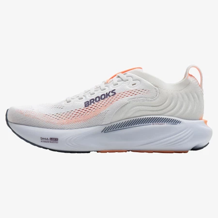 Brooks Adrenaline GTS 25 in Oyster/Peach