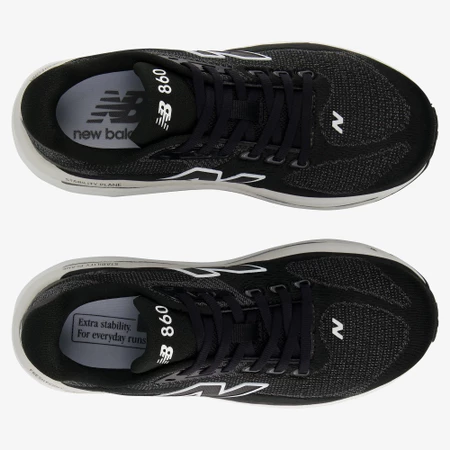 New Balance 860v15 4E Extra Wide in Black/White