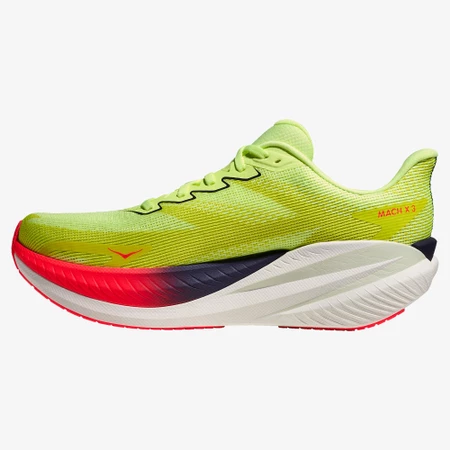 Hoka Mach X 3 in Neon Yuzu