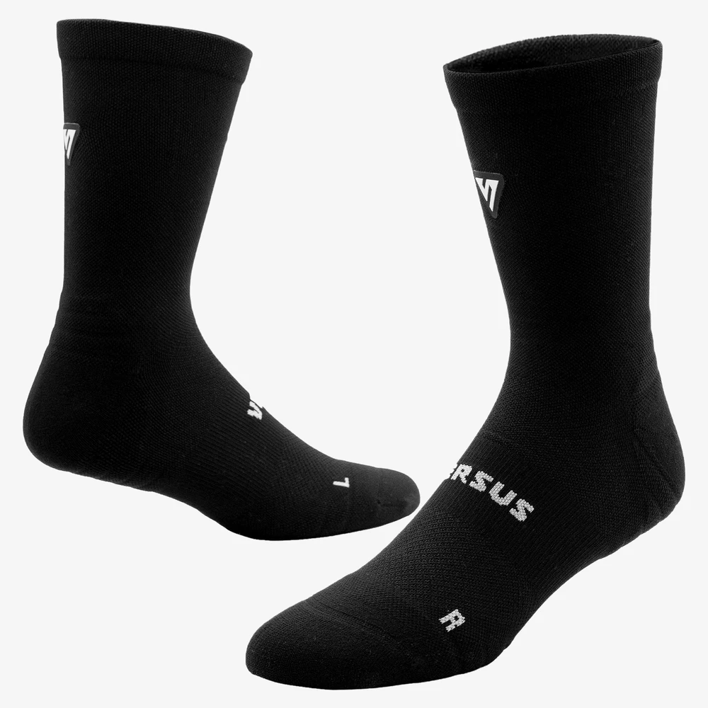 Versus Active Crew Socks in Black