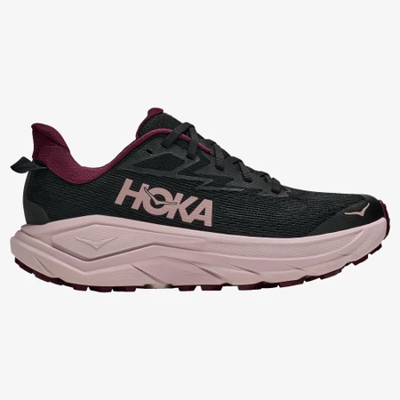 Hoka Challenger 8 in Black/Pink