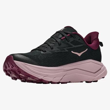 Hoka Challenger 8 in Black/Pink