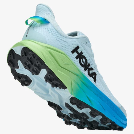 Hoka Challenger 8 Wide in Glimmering Blue