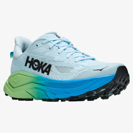 Hoka Challenger 8 Wide in Glimmering Blue