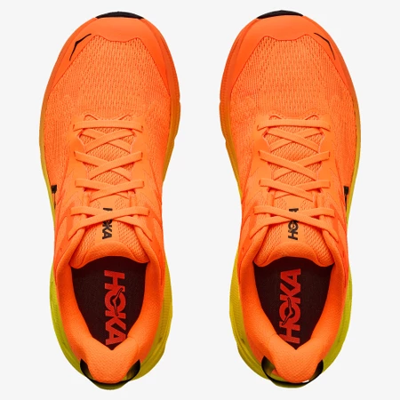 Hoka Challenger 8 Wide in Tangerine/Citrus