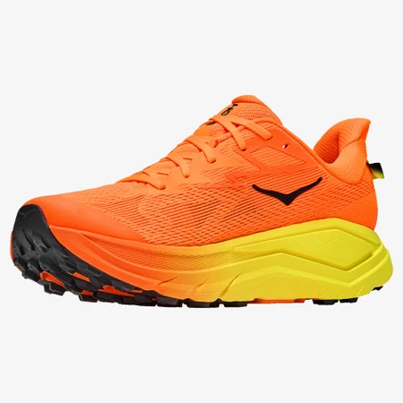 Hoka Challenger 8 Wide in Tangerine/Citrus