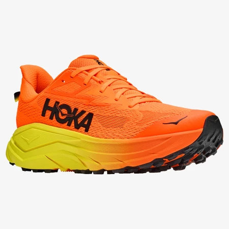 Hoka Challenger 8 Wide in Tangerine/Citrus