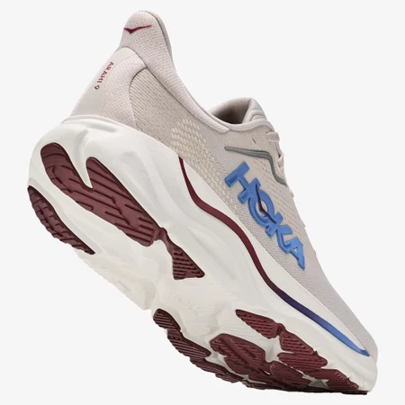 Hoka Arahi 9 in Stucco/Grey