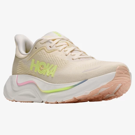 Hoka Arahi 9 in Vintage Yellow/Alabaster