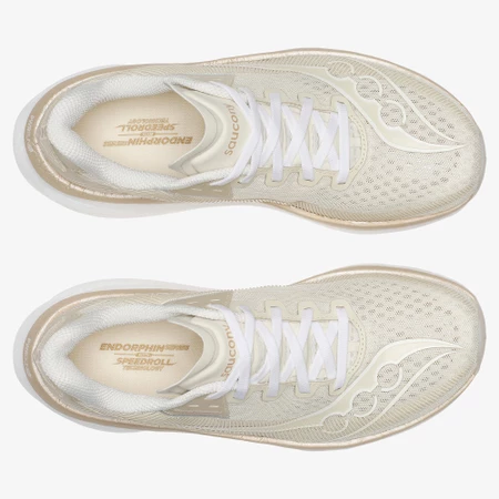 Saucony Endorphin Azura in Eggshell/Ivory