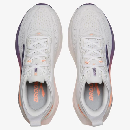 Brooks Glycerin 23 in White/Grape
