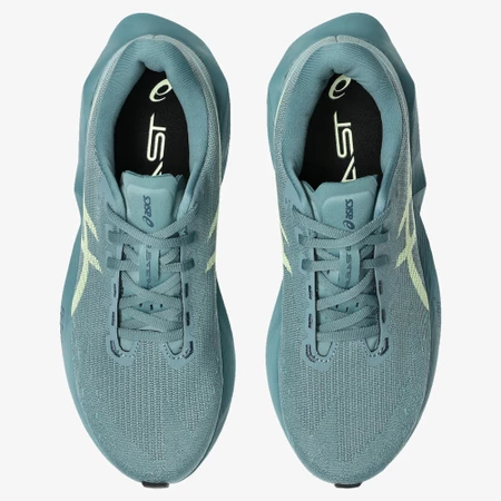 Asics Novablast 6 in Foggy Teal