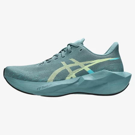Asics Novablast 6 in Foggy Teal