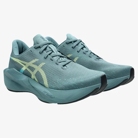 Asics Novablast 6 in Foggy Teal