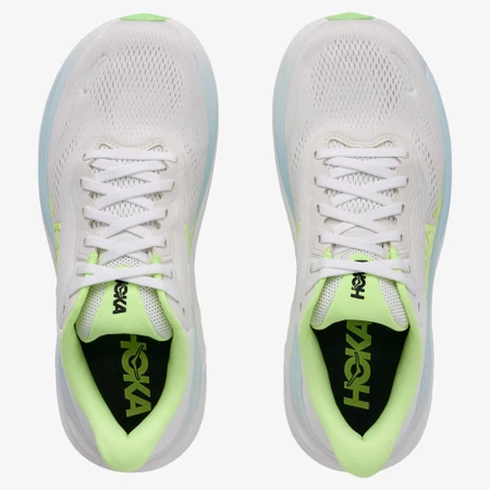 Hoka Clifton 11 in Frost/Neon Yuzu