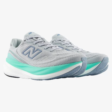 New Balance 1080v15 D Wide in Light Zinc/Blue