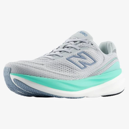 New Balance 1080v15 D Wide in Light Zinc/Blue