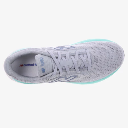 New Balance 1080v15 D Wide in Light Zinc/Blue