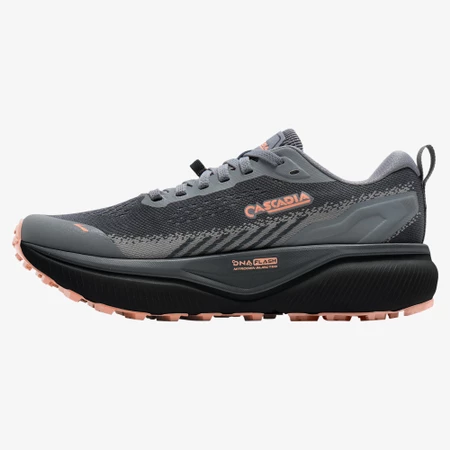 Brooks Cascadia 20 in Grey/Peach