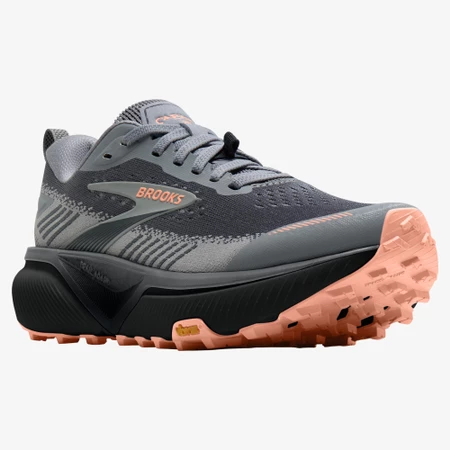 Brooks Cascadia 20 in Grey/Peach