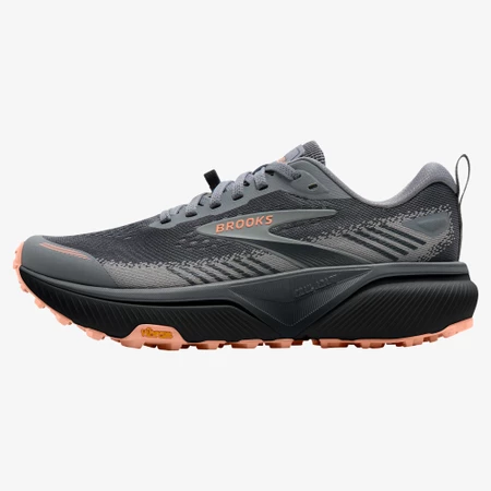 Brooks Cascadia 20 in Grey/Peach