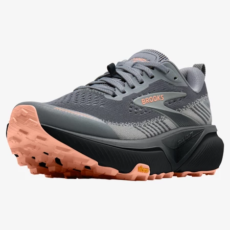 Brooks Cascadia 20 in Grey/Peach