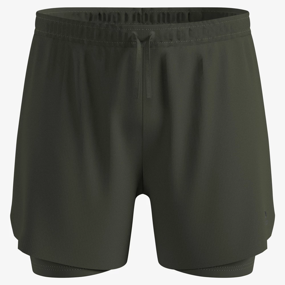 Odlo Zeroweight 5in 2-in-1 Shorts in Deep Depths