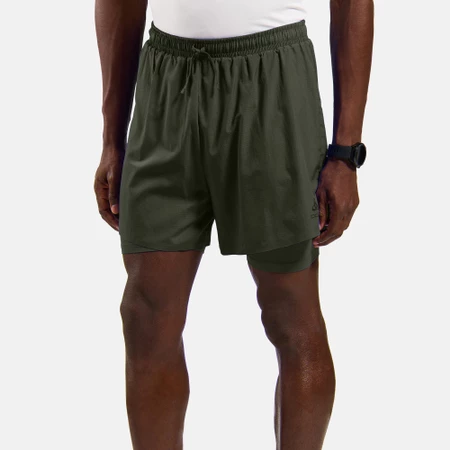 Odlo Zeroweight 5in 2-in-1 Shorts in Deep Depths
