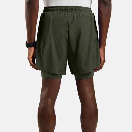 Odlo Zeroweight 5in 2-in-1 Shorts in Deep Depths