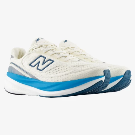 New Balance 1080v15 2E Wide in White/Blue