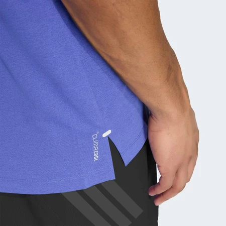 Adidas Adi365 Iconic Tee in Dual Indigo