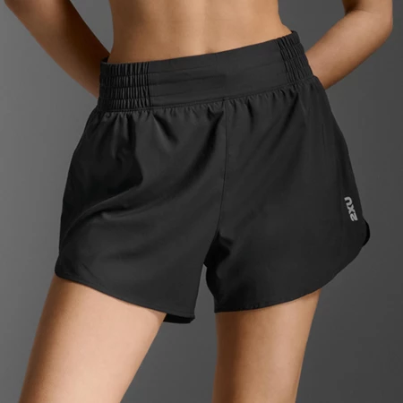 2XU Aero Hi-Rise 4in Shorts in Black